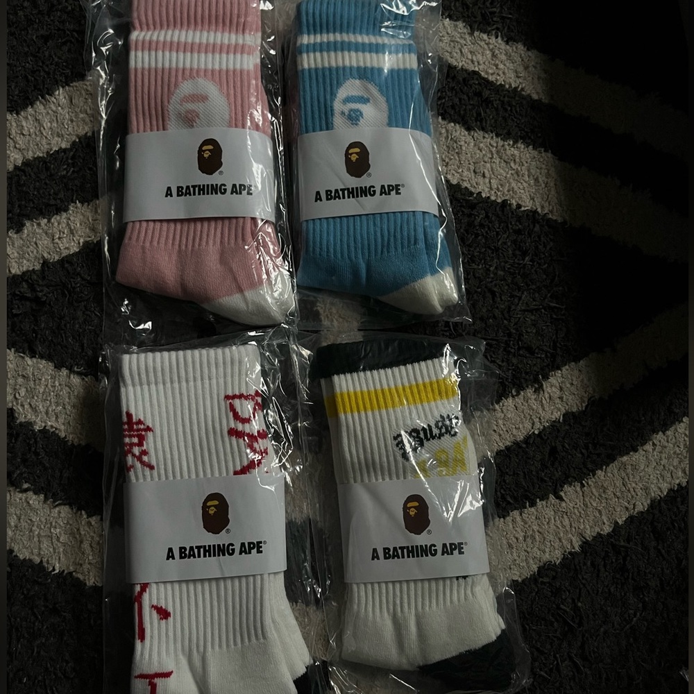 Bape socks 10$ each